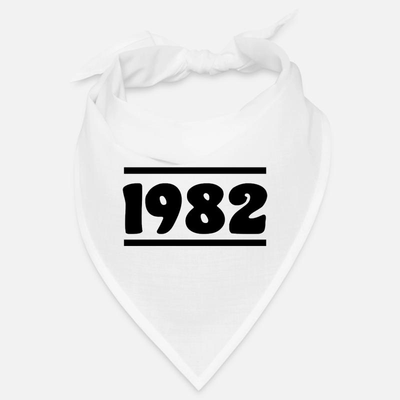 1982 anniversaire 1982 Bandana