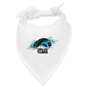 Tire Splash Tubeless Tears - Bandana - Weiß - Vorne