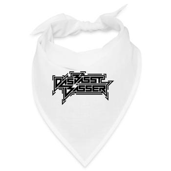 Das basst bässer - Typo Style (Farbe änderbar) - Bandana - Weiß - Vorne