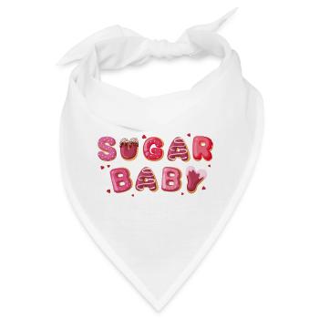 Zuckersüßes Baby - Bandana - Weiß - Vorne