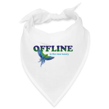OFFLINE - Bandana - Weiß - Vorne