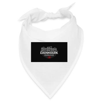Danmark Urban Copenhagen Streetwear - Bandana - Weiß - Vorne