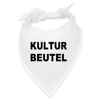 KULTUR BEUTEL - Bandana - Weiß - Vorne
