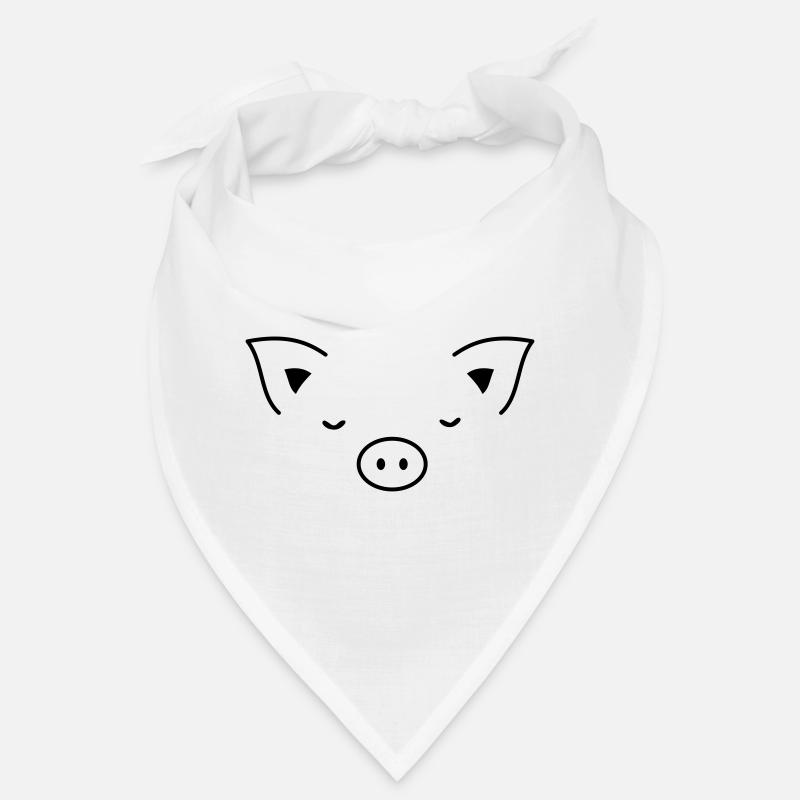 Piglet piglet face Bandana