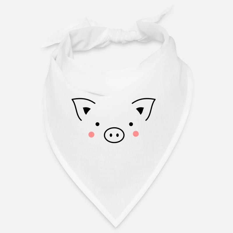 Schwein Sau Schweinchen Ferkel Eber I Geschenkidee Bandana