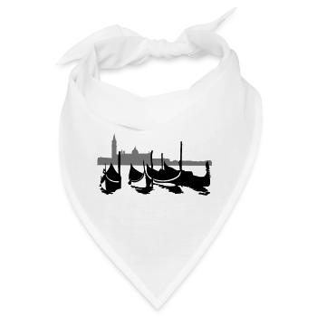 Venedig - Bandana - Weiß - Vorne