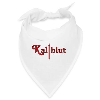 Kaltblut Schwert - Bandana - Weiß - Vorne