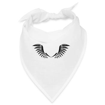 Flügel Engelsflügel Engel Vogel Wings Clipart - Bandana - Weiß - Vorne