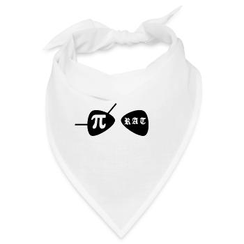 Pi-Rat - Bandana - Weiß - Vorne