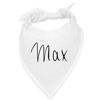 Max - Bandana - Weiß - Vorne
