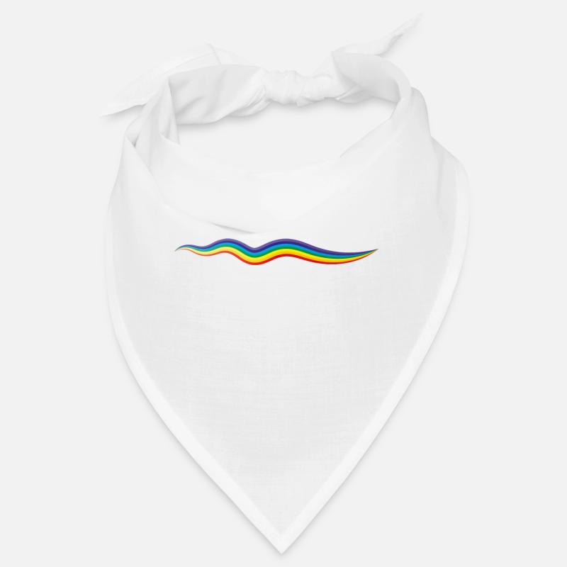 Regenbogen Linie, artwork Bandana