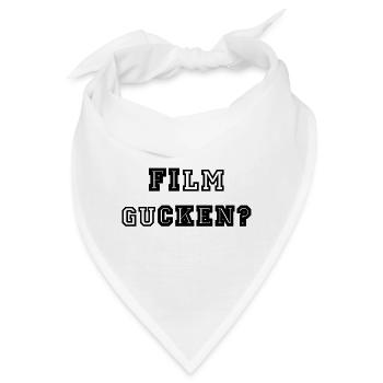 Film Gucken oder Ficken? - Bandana - Weiß - Vorne