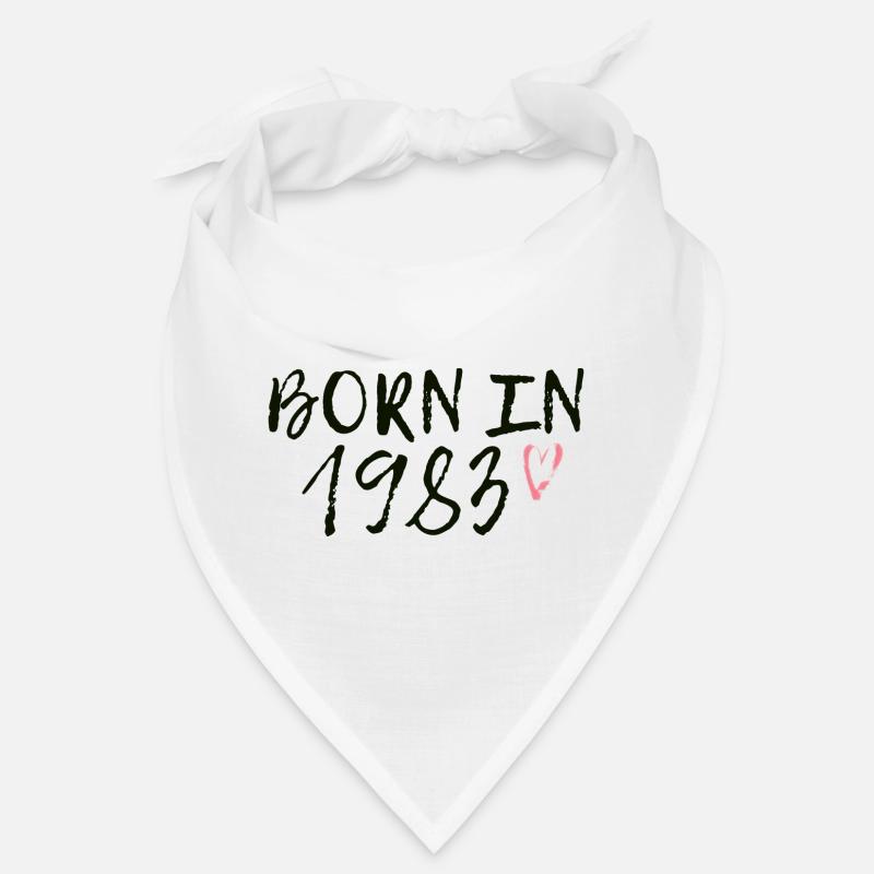Né en 1983 en style rétro Bandana