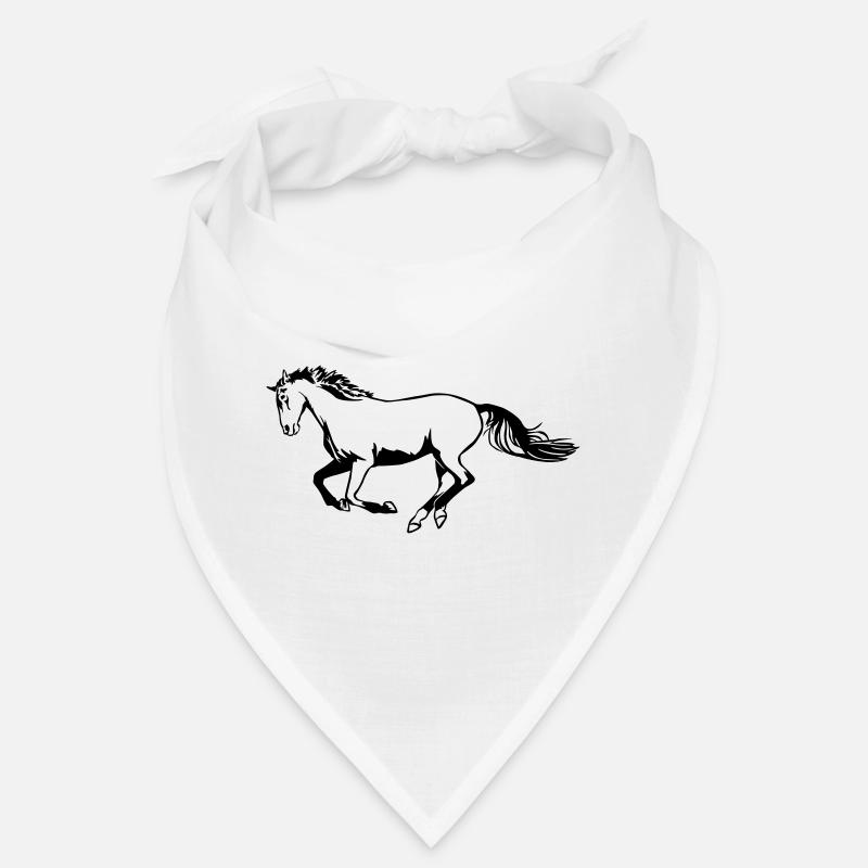 Cheval galopant Bandana