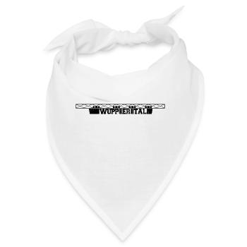 Wuppertal Schwebebahn - Bandana - Weiß - Vorne