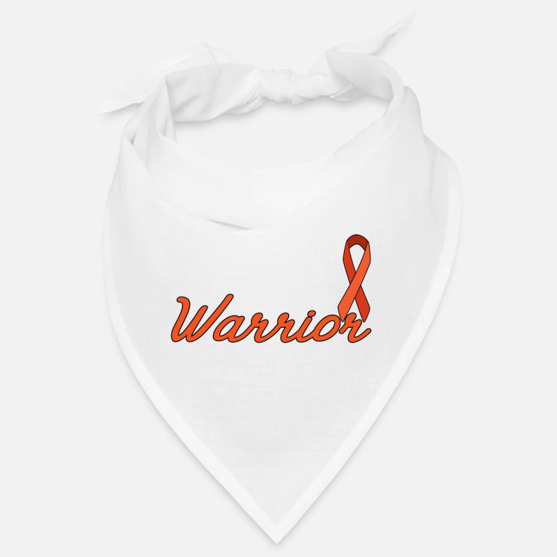 Chemo Warrior - Orangene Schleife Bandana