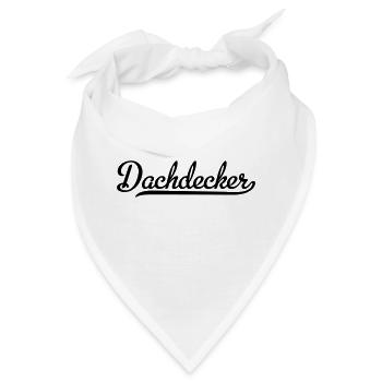 Dachdecker - Bandana - Weiß - Vorne