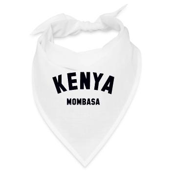 MOMBASA, KENYA - Bandana - Weiß - Vorne