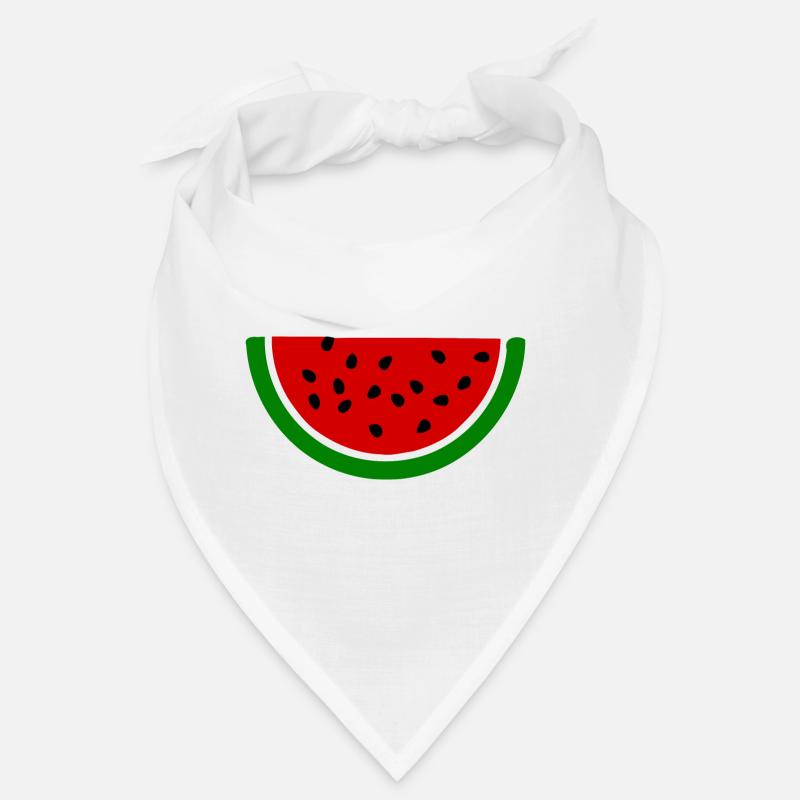 Wassermelone melone - Bandana - Weiß