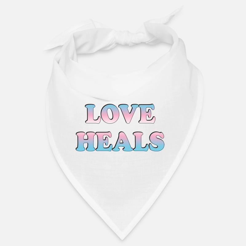 Love Heals Trans Flag Bandana