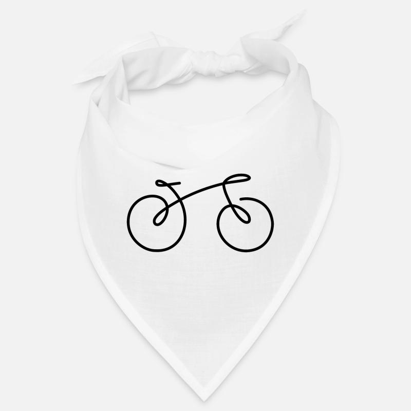 Bicycle Line - Bandana - blanc