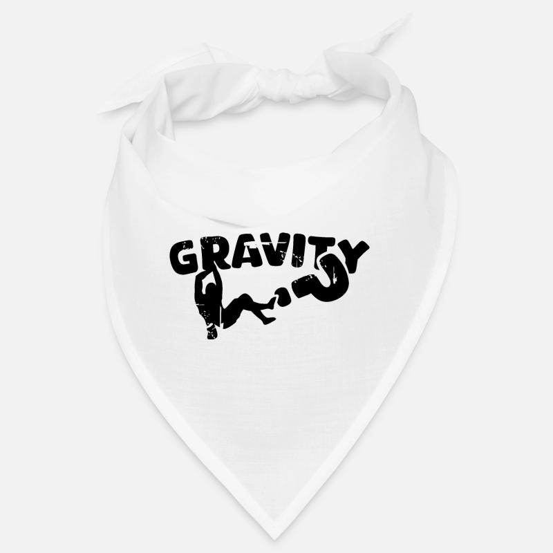 boulder klettern gravity Symbol Logo Training cup Bandana