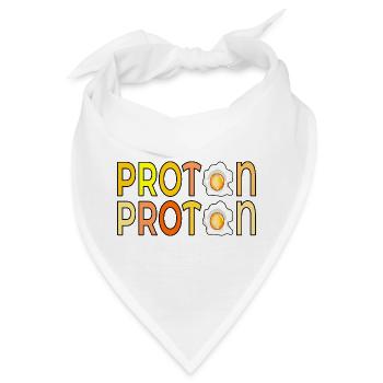 PROTEIN SPIEGELEIER - Bandana - Weiß - Vorne