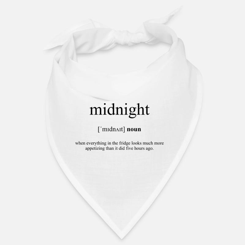 Midnight | Mitternacht Definition Dictionary Bandana
