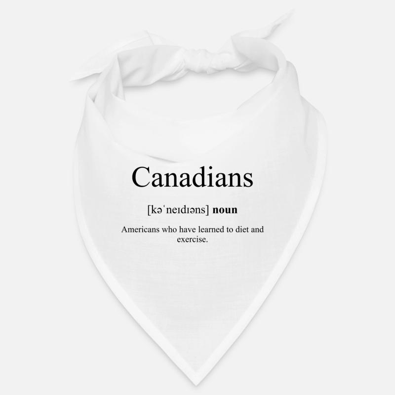 Canadians | Kanadier Definition Dictionary Bandana
