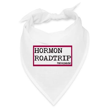 MENOPAUSE HORMONE WECHSELJAHRE - Bandana - Weiß - Vorne