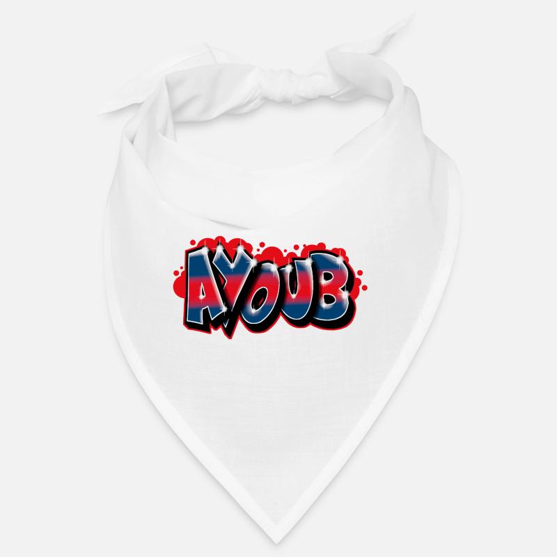 Graffiti Prénom AYOUB Bandana