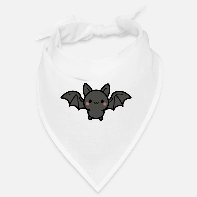 Cute Bat - Bandana - white