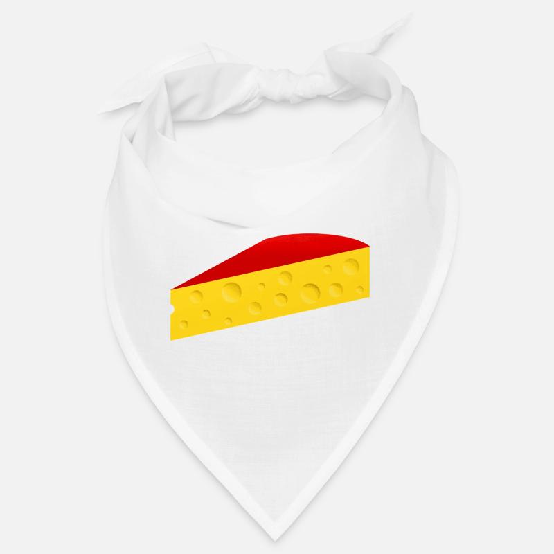 Quartier de fromage à croûte rouge Bandana