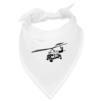Mi-8 - Bandana - Weiß - Vorne