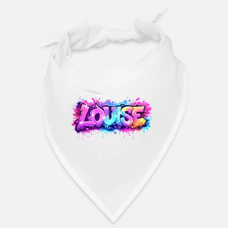Graffiti LOUISE Name Gift Ideal Printable su Bandana
