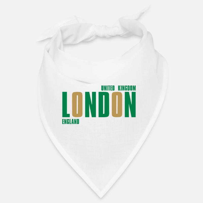 Londres – Angleterre Lyric Design Bandana