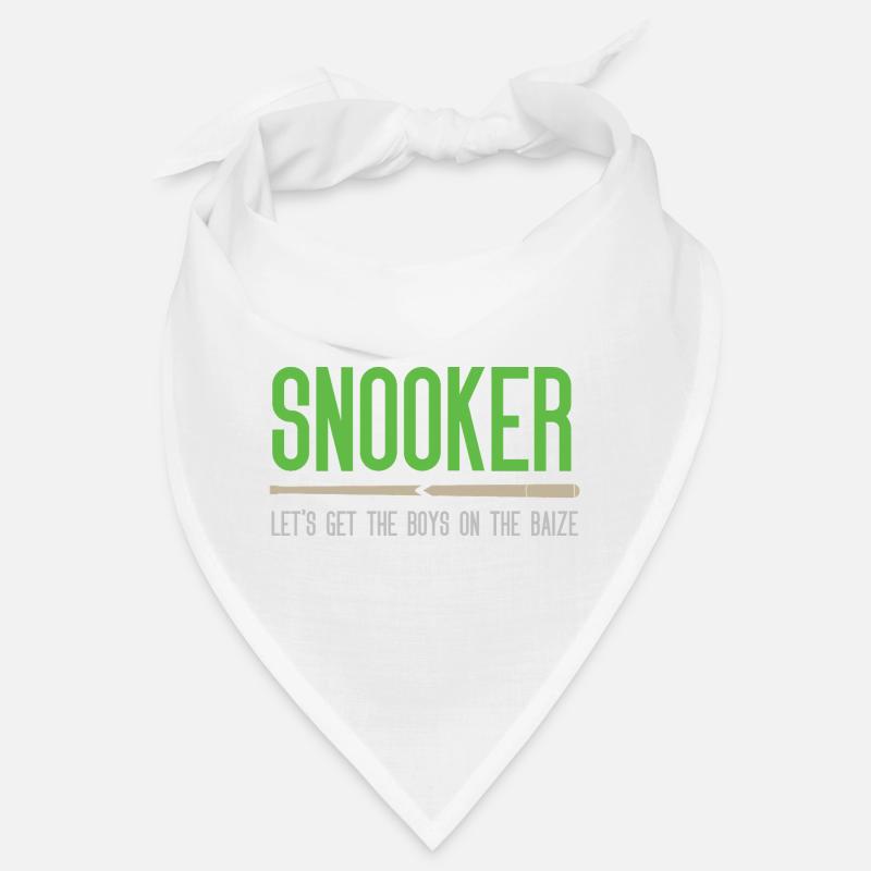 Snooker - Let's get the.boys on the baize Bandana