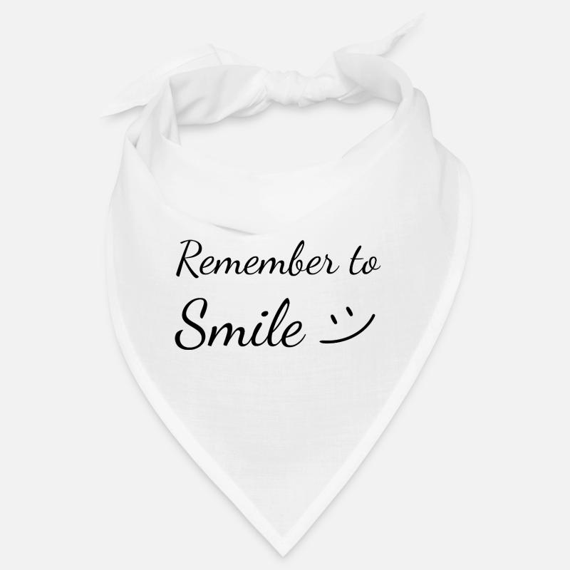 Remember to Smile Bandana