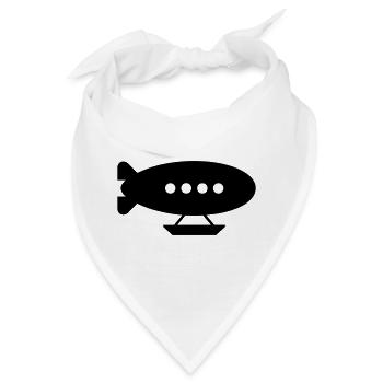 Luftschiff - Bandana - Weiß - Vorne