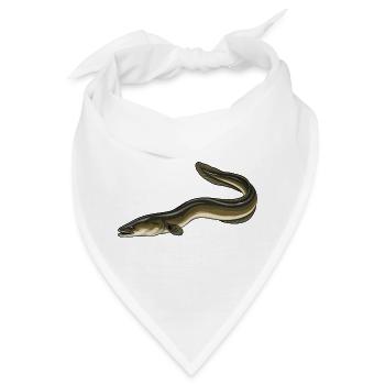 Aal Angeln - Bandana - Weiß - Vorne