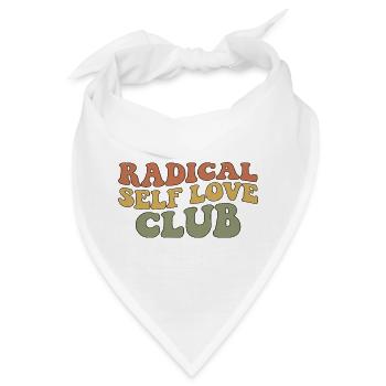 Radical Self Love Club - Bandana - Weiß - Vorne