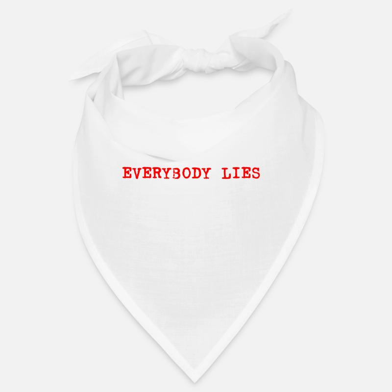 everybody lies typewriter Bandana
