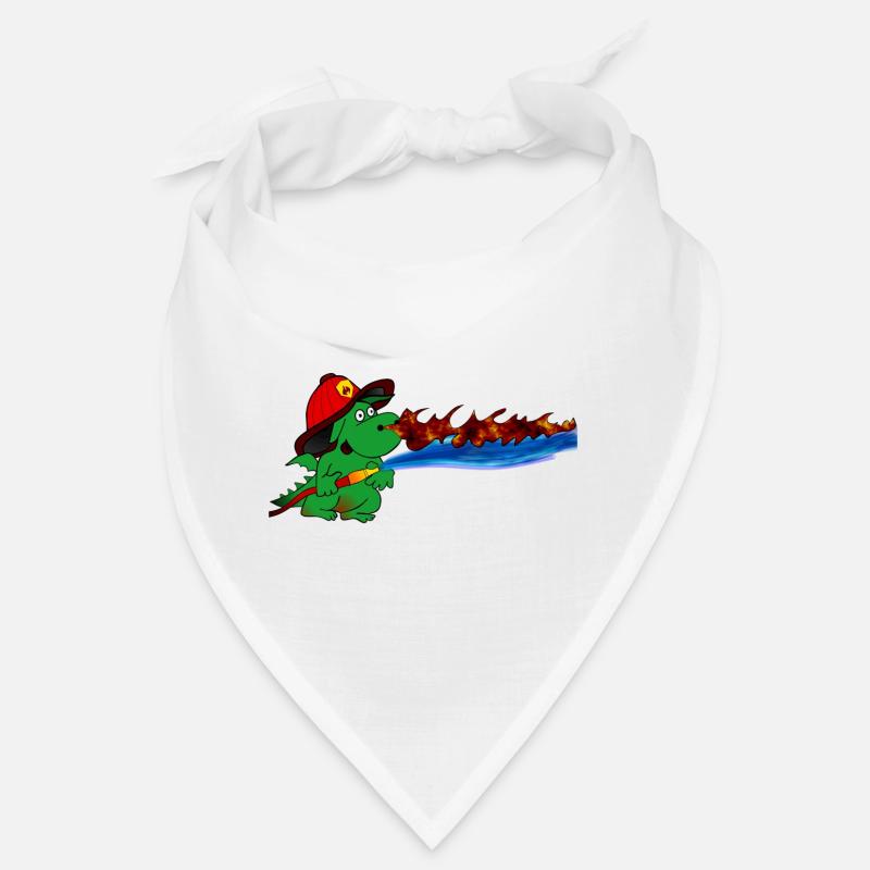 Fire Dragon Firefighter Hero Gift Bandana