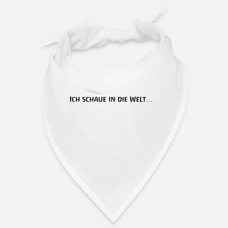 Morgenspruch - Bandana - Weiß
