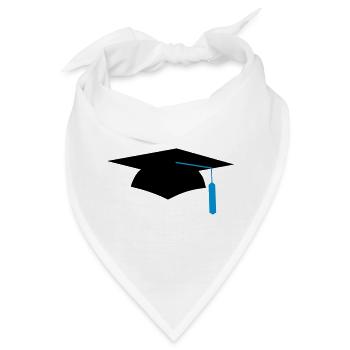 graduation - Bandana - Weiß - Vorne
