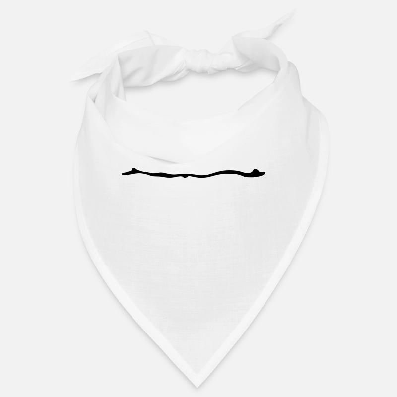 Farbklex line brush stroke underline Bandana