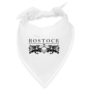 Rostock Greif Doppel - Bandana - Weiß - Vorne