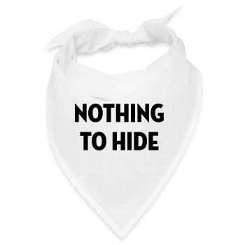Revolution / Frieden / Menschen / Reise / Grün / - Bandana - Weiß - Vorne