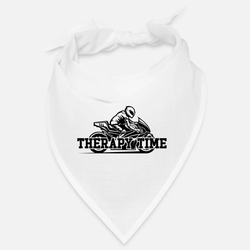 MOTORCYCLE THERAPY BIKER BIKE Bandana
