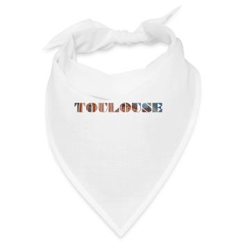 TOULOUSE CAPITOLE - Bandana - Weiß - Vorne